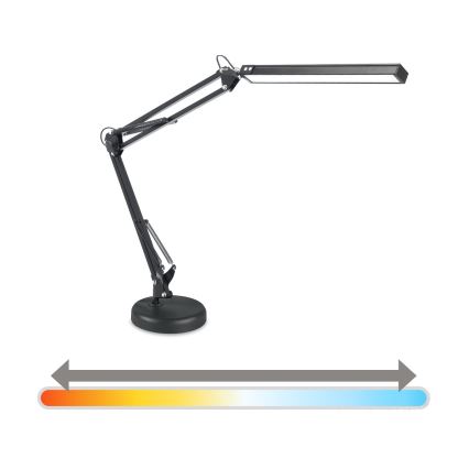 Brilagi - Димируема LED настолна лампа 2 в 1 USB VARIO LED/14W/5V 3000-6000K черна