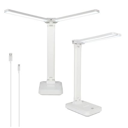 Brilagi - Димируема LED настолна лампа MODO DUO LED/8W/5V 3000/4000/6500K бяла
