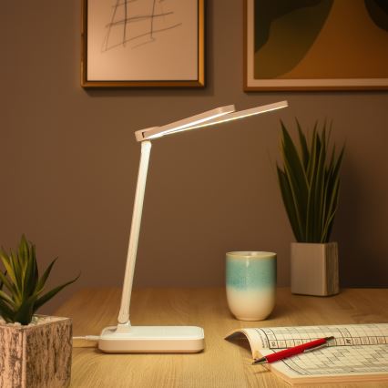 Brilagi - Димируема LED настолна лампа MODO DUO LED/8W/5V 3000/4000/6500K бяла
