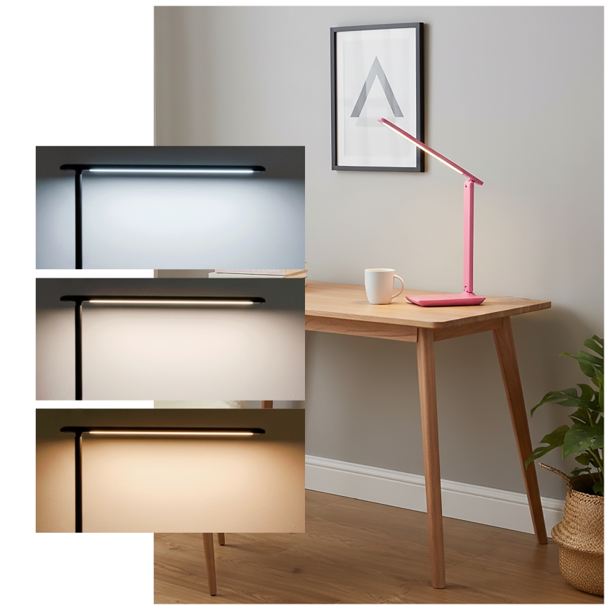 Brilagi - димируема LED настолна лампа MODO LED/7W/230V 3000/4000/6500K розова