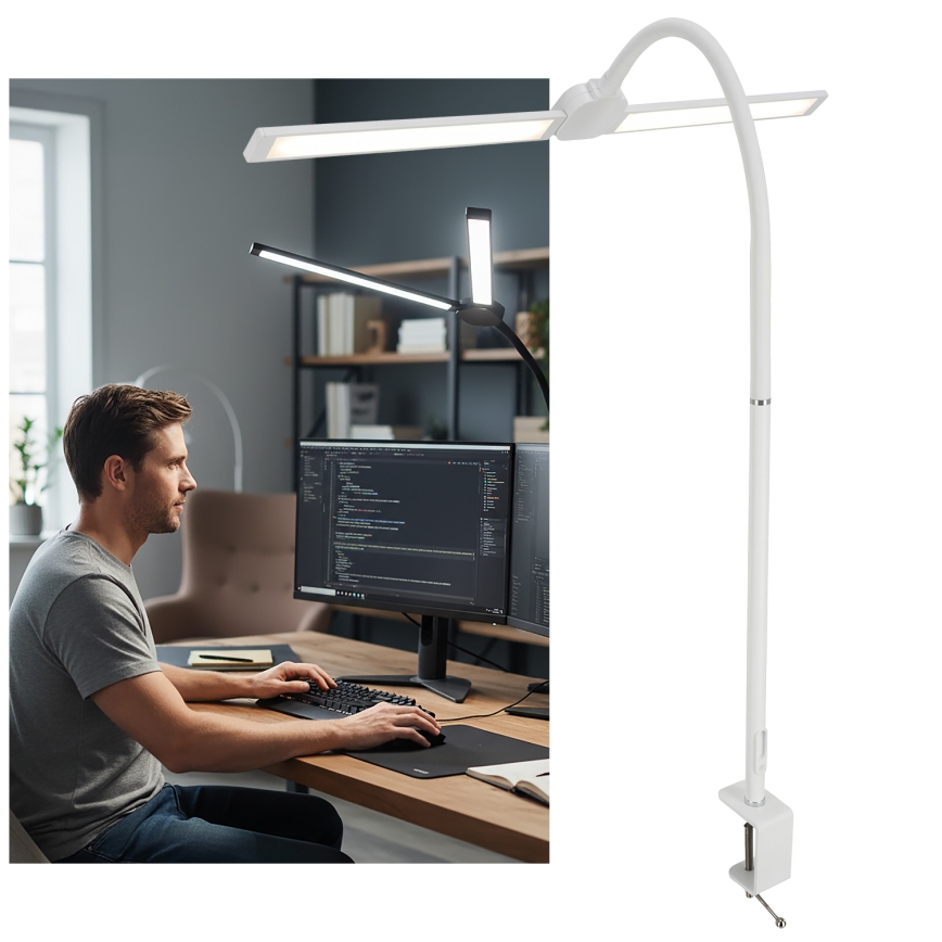 Brilagi - Димируема LED настолна лампа USB VARIO LED/14W/5V 3000-6000K бяла