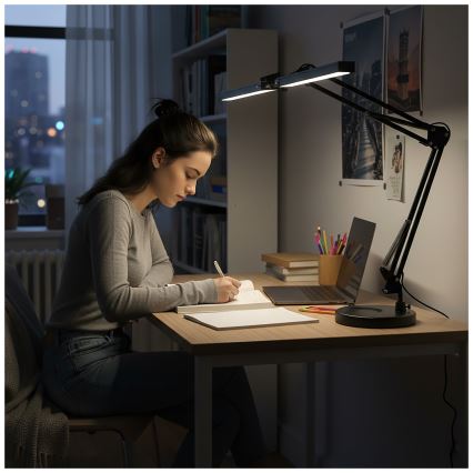 Brilagi - димируема LED настолна лампа VARIO LED/15W/230V 3000-6000K черна