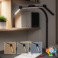 BRILAGI - димируема LED сензорна настолна лампа с щипка VARIO LED/24W/230V 3000-6500K CRI 92 черна