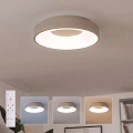 BRILAGI - Димируема LED таванна лампа FALCON II LED/67W/230V 3000-6500K Ø 40 см бяла/бежова + дистанционно управление