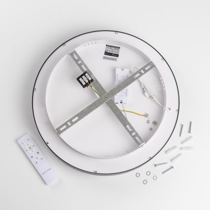 Brilagi - LED димируемо таванно осветително тяло FALCON II LED/67W/230V 3000-6500K Ø 40 см, черно + дистанционно управление