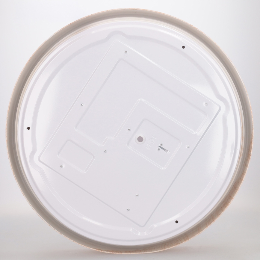 Brilagi - LED димируемо таванно осветително тяло FLOCO LED/48W/230V Ø 40 cm дървесен декор/бял + дистанционно управление