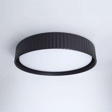 Brilagi - димируема LED таванна лампа LUCIA LED/48W/230V 3000-6500K Ø 41 см, черна + дистанционно управление