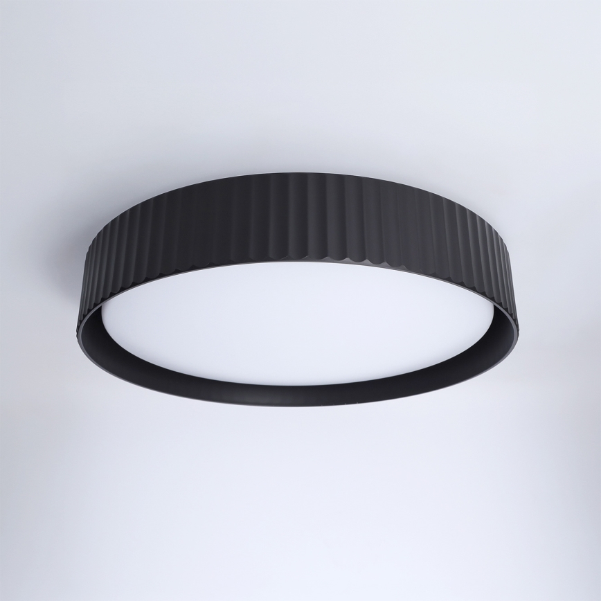 Brilagi - димируема LED таванна лампа LUCIA LED/48W/230V 3000-6500K Ø 41 см, черна + дистанционно управление