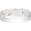 Brilagi - димируема LED таванна лампа VELVET SMARTIX STARS LED/36W/230V 3000-6000K Ø55 см бял/с мотив цветя Wi-Fi Tuya Beacon + дистанционно управление