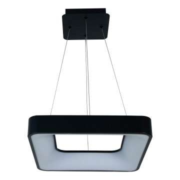 Brilagi - Димируема LED висяща лампа на кабел FALCON II LED/80W/230V 3000-6500K 40x40 cm черна + дистанционно управление