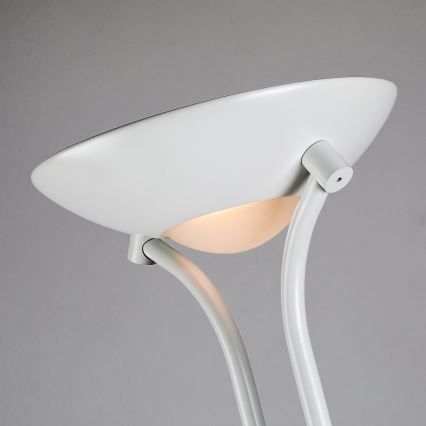 Brilagi - Димируема подова лампа SCARLETT 1xR7s/230W/230V + 1xG9/40W бяла