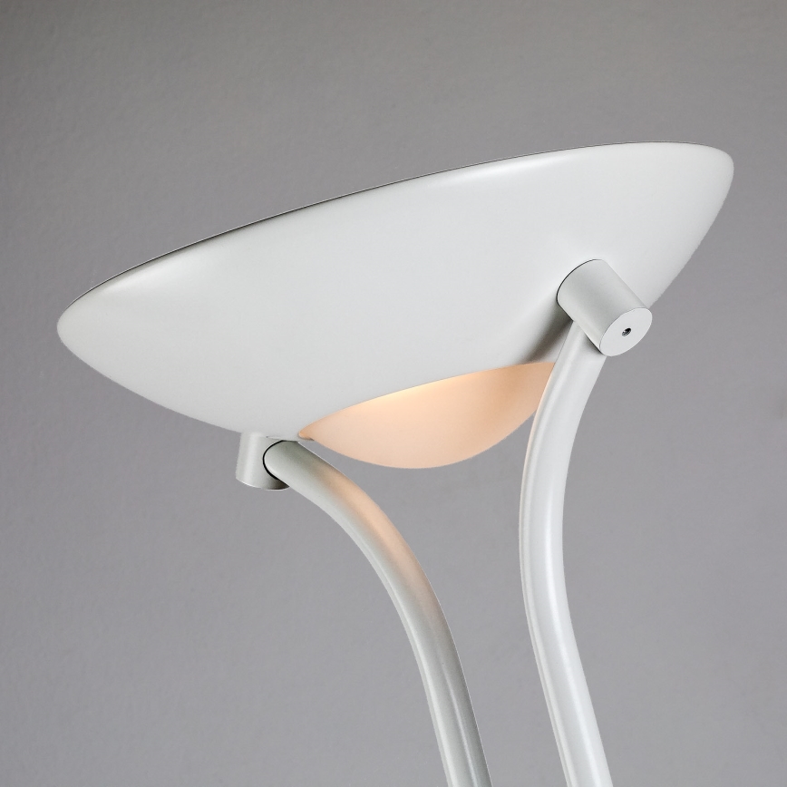 Brilagi - Димируема подова лампа SCARLETT 1xR7s/230W/230V + 1xG9/40W бяла