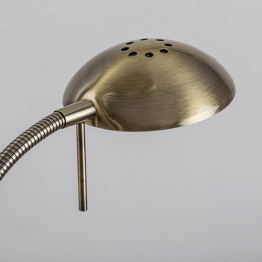 Brilagi - Димируема подова лампа SCARLETT 1xR7s/230W/230V + 1xG9/40W бронзова