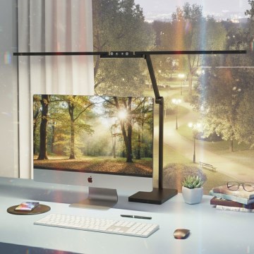 Brilagi - Димируема сензорна настолна лампа VARIO LED/24W/230V 3000-6500K CRI 92 черна