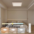 Brilagi - Димируема таванна лампа за баня FRAME SMART LED/24W/230V 30x30 см 3000-6000K IP44 бяла + дистанционно управление