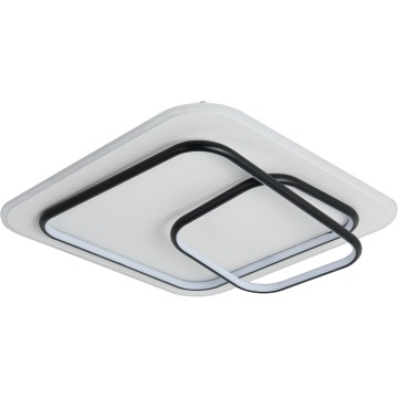 Brilagi - Димируема таванна LED лампа IRIS LED/81W/230V 3000-6000K 50x50 см бял/черен + дистанционно управление