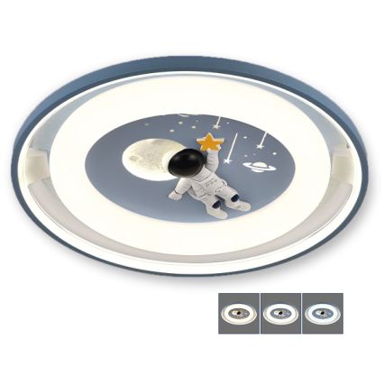 BRILAGI - LED димируемо детско таванно осветително тяло ASTRO LED/55W/230V 3000-6000K Ø 50 см + дистанционно управление