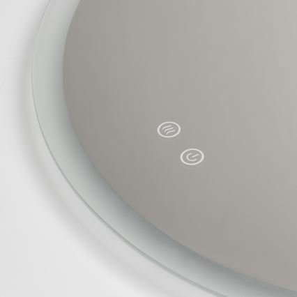 Brilagi - LED огледало за баня с подгряване CLARA PRO LED/19W/230V Ø 60 см IP44 CRI 90 димируемо + CCT