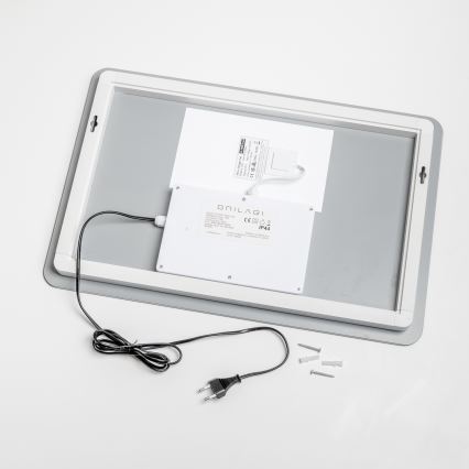 Brilagi - LED огледало за баня DIANA с подгряване LED/13W/230V 40x60 cm IP44 CRI 90, димируемо + CCT