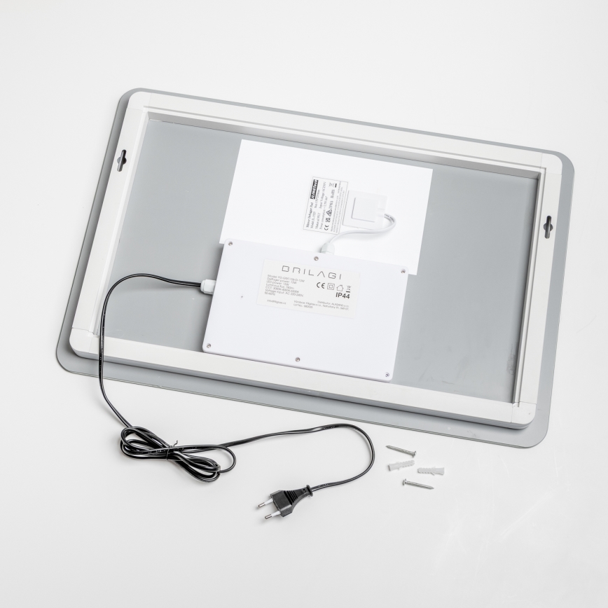 Brilagi - LED огледало за баня DIANA с подгряване LED/13W/230V 40x60 cm IP44 CRI 90, димируемо + CCT