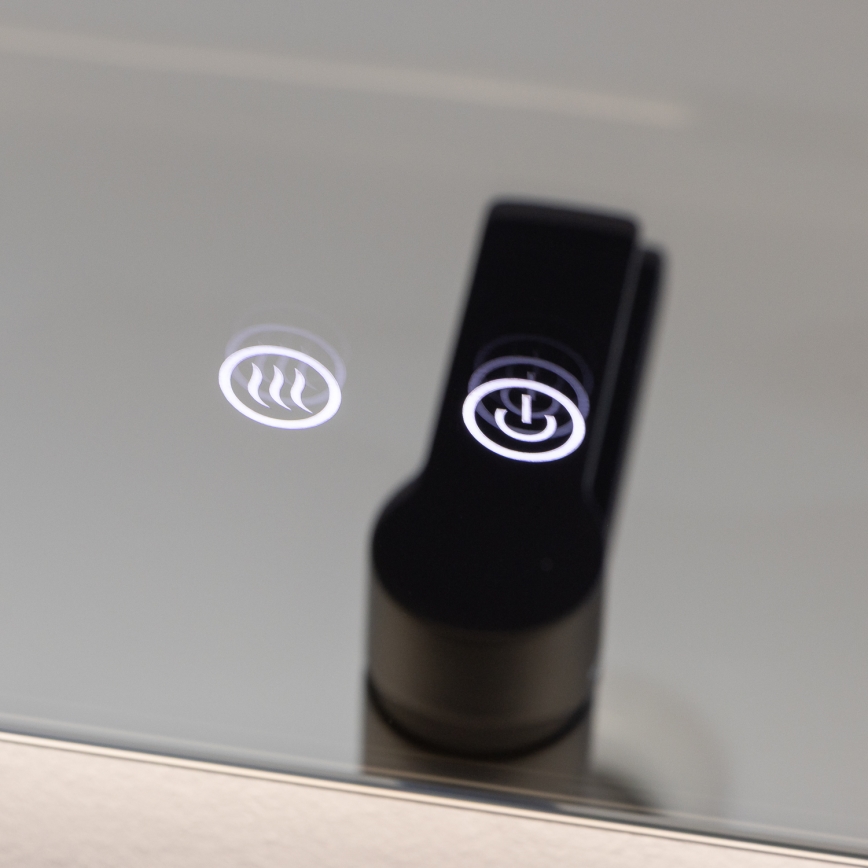 Brilagi - LED огледало за баня с подгряване DIANA LED/17W/230V 60x60 cm IP44 CRI 90 димируемо + CCT