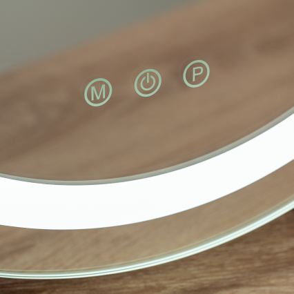 BRILAGI - LED димируемо огледало за грим CALIFORNIA LED/17W/230V 3000/4000/6500K Ø 42 см бяло