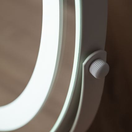 BRILAGI - LED димируемо огледало за грим CALIFORNIA LED/17W/230V 3000/4000/6500K Ø 42 см бяло