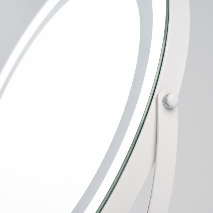 BRILAGI - LED димируемо огледало за грим CALIFORNIA LED/17W/230V 3000/4000/6500K Ø 42 см бяло
