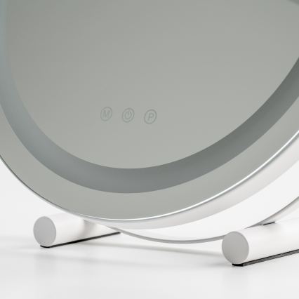 BRILAGI - LED димируемо огледало за грим CALIFORNIA LED/17W/230V 3000/4000/6500K Ø 42 см бяло