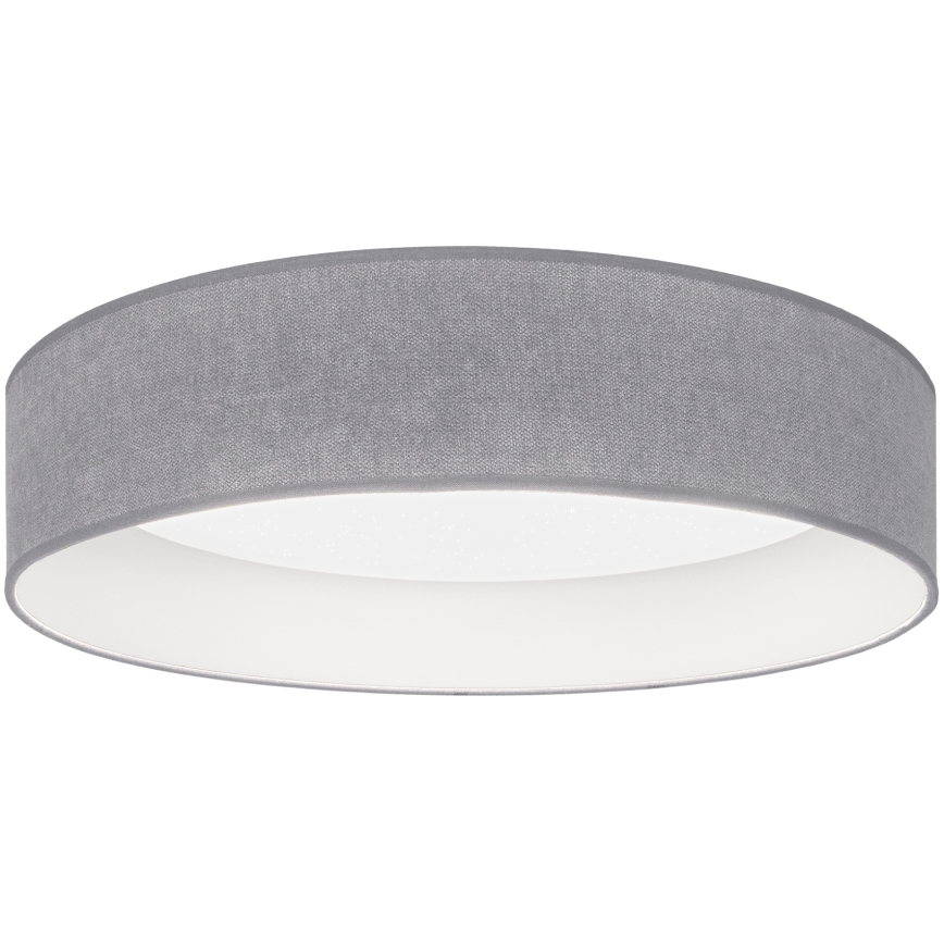Brilagi - LED димируемо таванно осветително тяло VELVET SMARTIX STARS LED/24W/230V 3000-6000K Ø 45 см сиво Wi-Fi Tuya Beacon + дистанционно управление