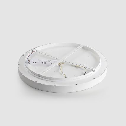 Brilagi - LED димируемо таванно осветително тяло GLASS POOL DOUBLE LED/60W/230V 3000-6000K 50 cm бяло + дистанционно управление