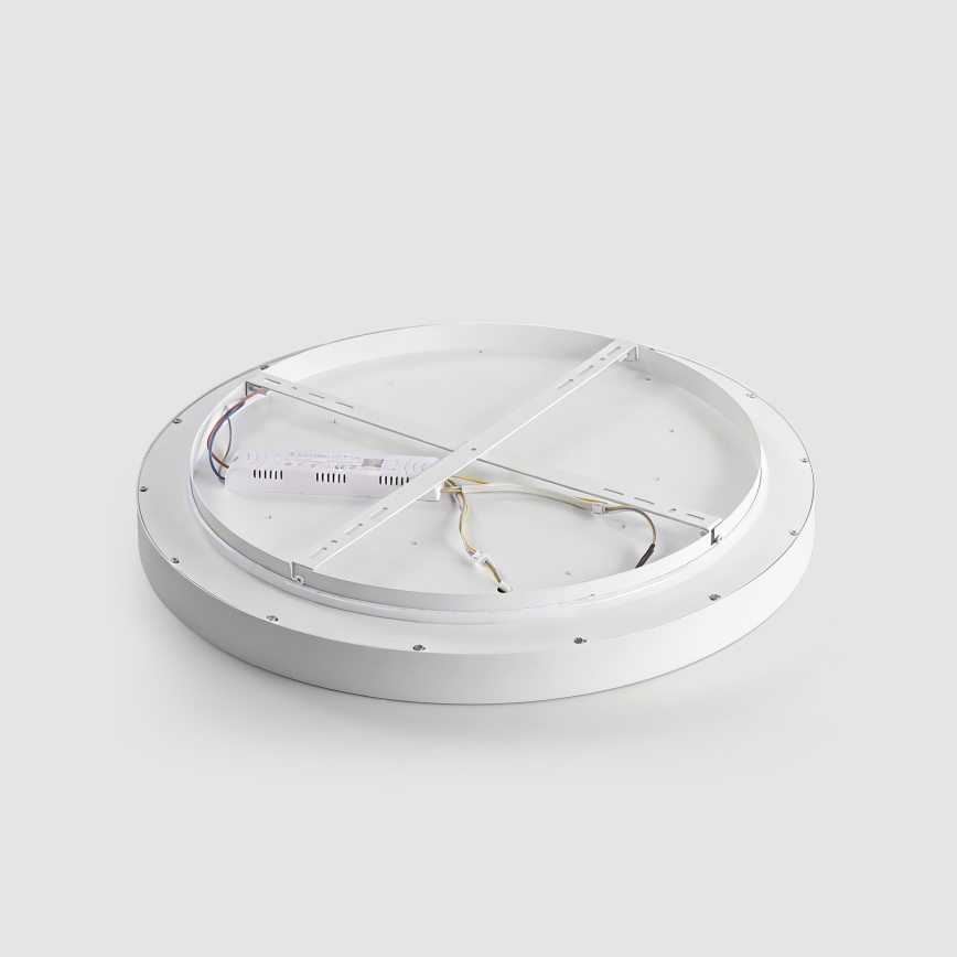 Brilagi - LED димируемо таванно осветително тяло GLASS POOL DOUBLE LED/60W/230V 3000-6000K 50 cm бяло + дистанционно управление