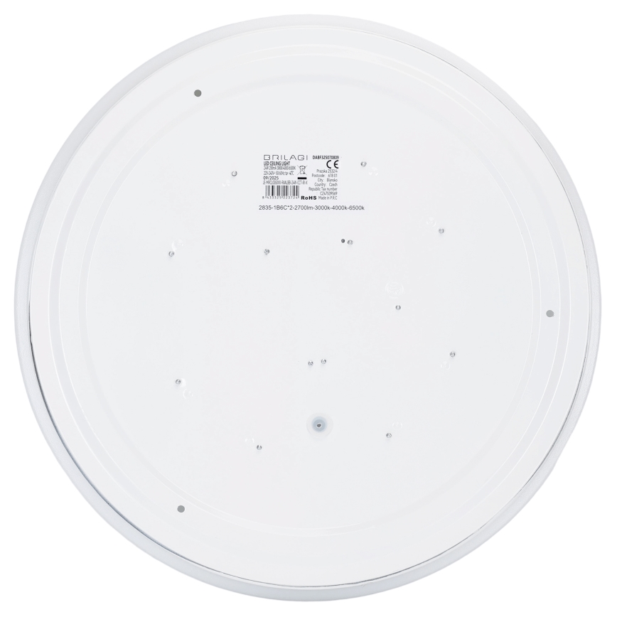 Brilagi - Димируемо LED таванно осветително тяло MILKY WAY LED/24W/230V 3000-6500K диаметър 38 cm + дистанционно управление