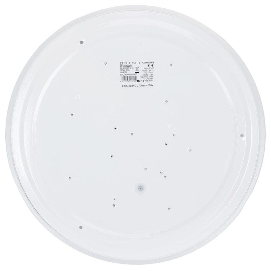 Brilagi - Димируемо LED таванно осветително тяло MILKY WAY LED/24W/230V 3000-6500K диаметър 38 cm + дистанционно управление