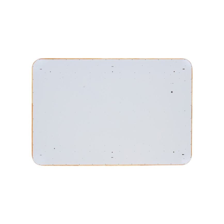 Brilagi - LED димируемо таванно осветително тяло MOLINA SQUARE LED/128W/230V 3000-6000K цвят дъб 90x60 cm + дистанционно управление