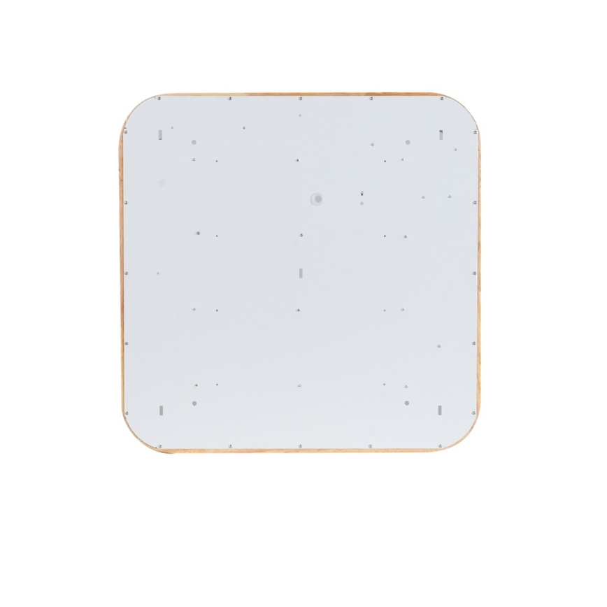 Brilagi - LED димируемо таванно осветително тяло MOLINA SQUARE LED/80W/230V 3000-6000K дъб 60x60 cm + дистанционно управление