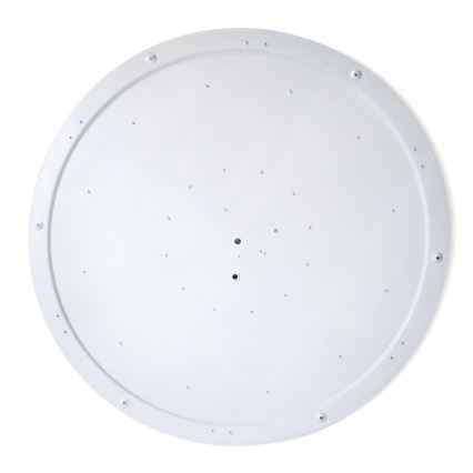 Brilagi - Димируема LED плафониера PILANA LED, 72 W, 230 V, 3000–6500 K, дъб/черно, диаметър 80 см + дистанционно управление