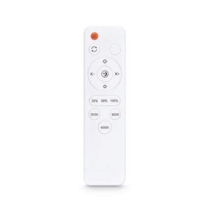BRILAGI - димируемо LED таванно осветително тяло PILANA SQUARE LED/48W/230V 3000-6500K дъб/бежово 42x42 cm + дистанционно управление