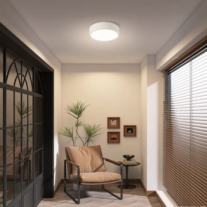 Brilagi - димируемо LED таванно осветително тяло POOL LED/18W/230V 3000-6000K 20 cm бяло + дистанционно управление