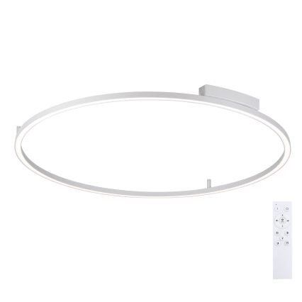 Brilagi - Димируемо таванно осветително тяло PORTOFINO LED/85W/230V 3000-6000K Ø 120 см, сребристо + дистанционно управление