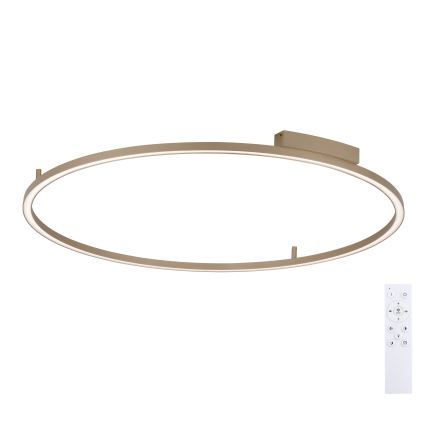 Brilagi - Димируемо LED таванно осветително тяло PORTOFINO LED/85W/230V 3000-6000K диаметър 120 см бежово + дистанционно управление