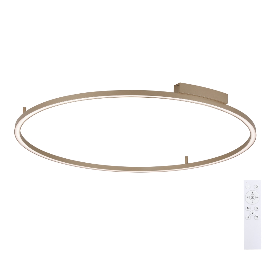 Brilagi - Димируемо LED таванно осветително тяло PORTOFINO LED/85W/230V 3000-6000K диаметър 120 см бежово + дистанционно управление