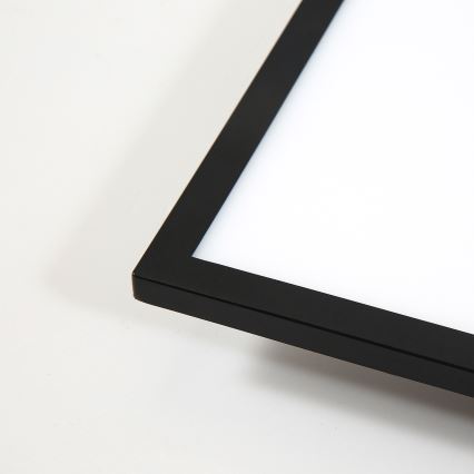 Brilagi - Димируемо LED осветително тяло SLIMFRAME LED/25W/230V 30x30 cm 3000-6000K черно + дистанционно управление