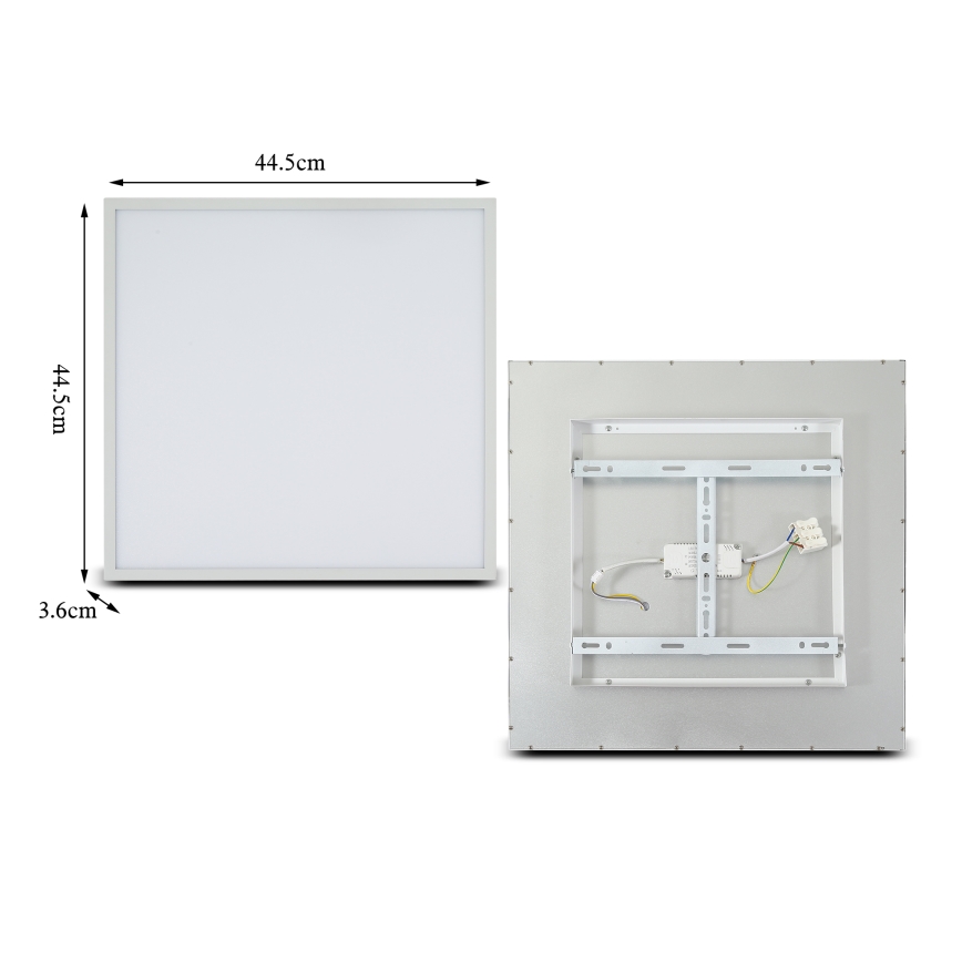 Brilagi - LED димируемо таванно осветително тяло SLIMFRAME LED/36W/230V 45x45 cm 3000-6000K бяло + дистанционно управление