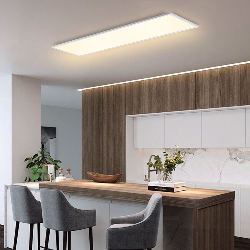 Brilagi - LED димируемо таванно осветително тяло SLIMFRAME LED/58W/230V 120x30 cm 3000-6000K бяло + дистанционно управление