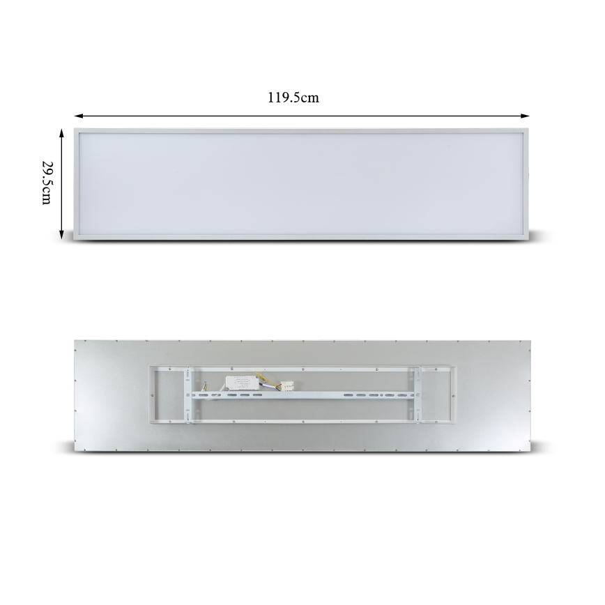 Brilagi - LED димируемо таванно осветително тяло SLIMFRAME LED/58W/230V 120x30 cm 3000-6000K бяло + дистанционно управление