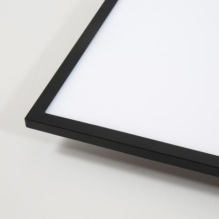 Brilagi - LED димируемо таванно осветително тяло SLIMFRAME LED/58W/230V 120x30 см 3000-6000K черно + дистанционно управление