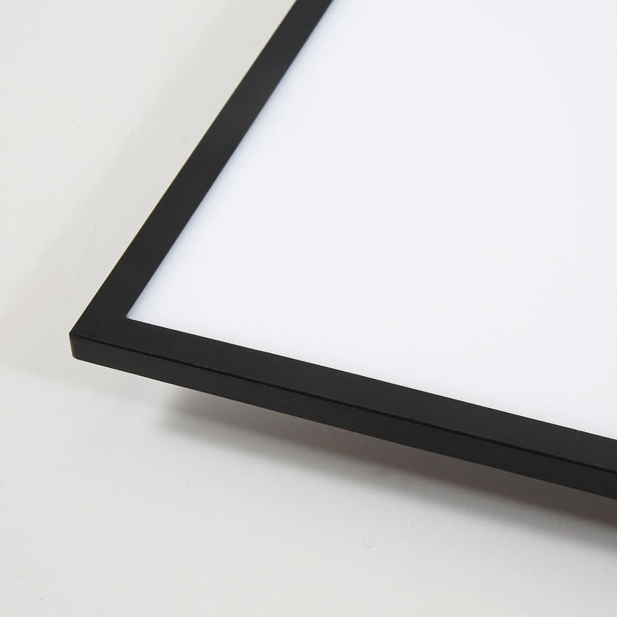 Brilagi - LED димируемо таванно осветително тяло SLIMFRAME LED/58W/230V 120x30 см 3000-6000K черно + дистанционно управление