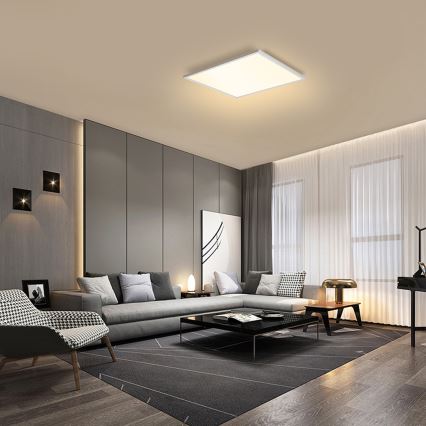 Brilagi - LED димируемо таванно осветително тяло SLIMFRAME LED/58W/230V 60x60 cm 3000-6000K бяло + дистанционно управление