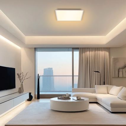 Brilagi - LED димируемо таванно осветително тяло SLIMFRAME LED/58W/230V 60x60 cm 3000-6000K бяло + дистанционно управление